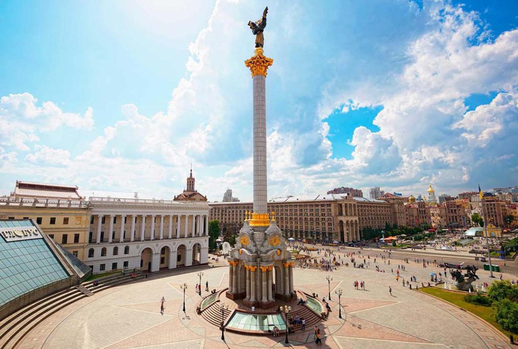 Kiev on the Bessarabska Square